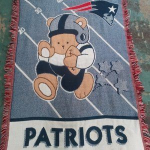 Patriots baby blanket